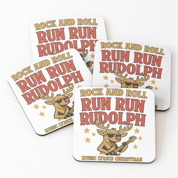Item preview, Rockin Rudolphs Holiday Jam designed and sold by Trendy Sticker & Merch Collection - Express Yourself.