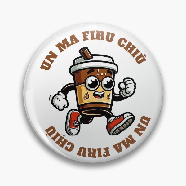 Item preview, Un Ma Firu Chiù – Mascotte Caffè Cartoon Vintage designed and sold by Coffee&Chaos.
