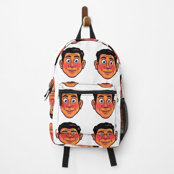 Item preview, Funny Cartoon Face Sticker – Bold Comic Character with Big Eyes designed and sold by Pigmentra.