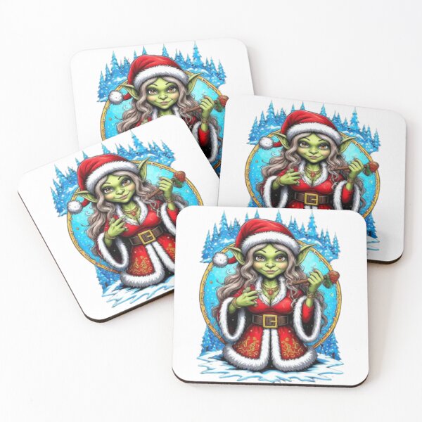Item preview, Goblin Santa Claus Fantasy Character – Whimsical Holiday Design designed and sold by Sweet Dreams & Fantasia.
