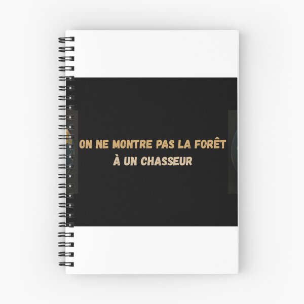 Item preview, "You don't show the forest to a hunter" — Inspiring African proverb designed and sold by WaxStreet.