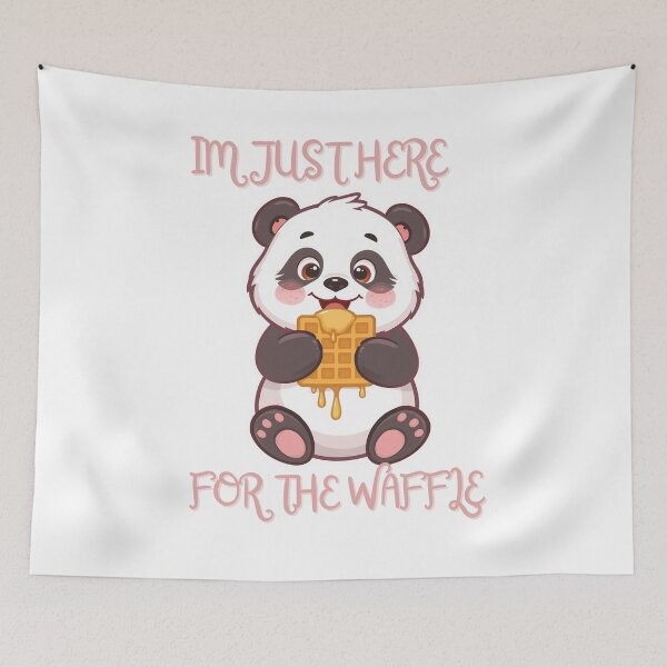 Item preview, I’m Just Here for the Waffle Mood Activated TSHIRT designed and sold by harinshop ⭐⭐⭐⭐⭐.