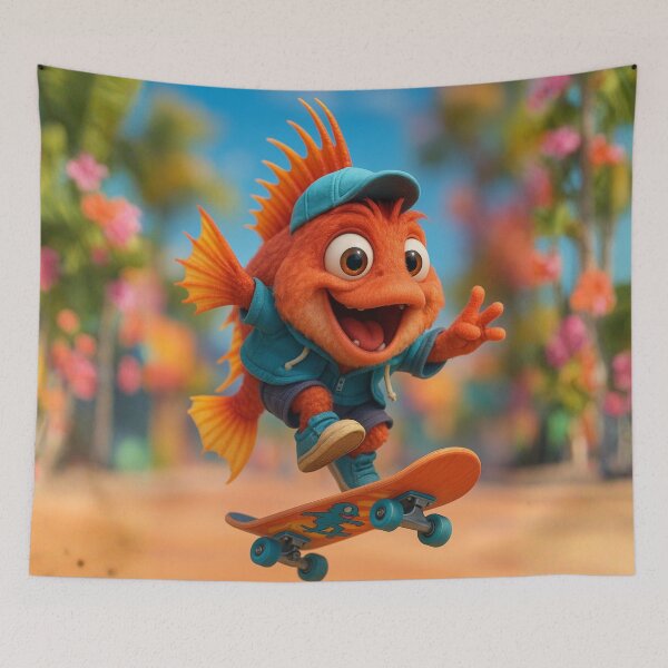 Item preview, Skater Hogfish designed and sold by Sillytoe.