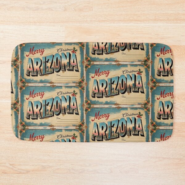 Item preview, Merry Christmas From Arizona USA Postcard Greetings Retro Travel Vintage 2 designed and sold by TravelPostcardGems.