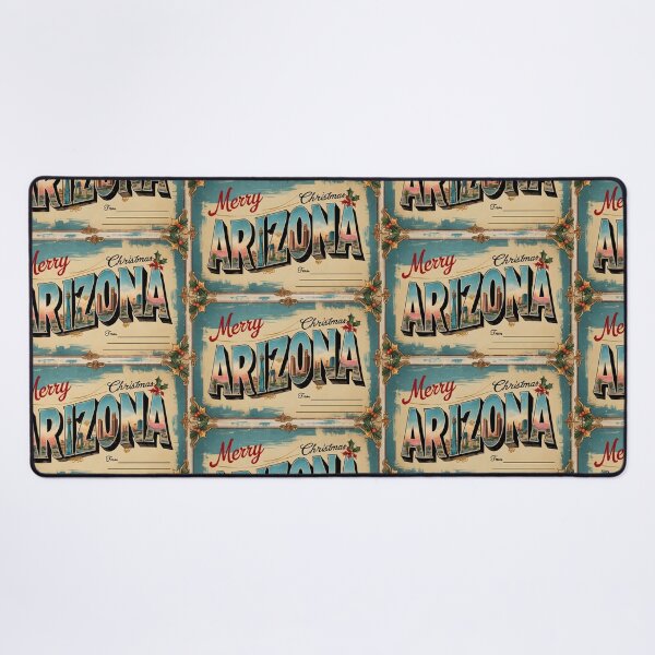 Item preview, Merry Christmas From Arizona USA Postcard Greetings Retro Travel Vintage 2 designed and sold by TravelPostcardGems.