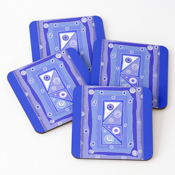 Item preview, Abstract Blues designed and sold by CreatedWFaith.