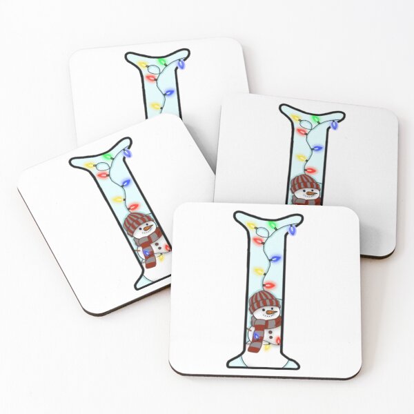 Item preview, Holiday themed letter I designed and sold by Artistkhg.