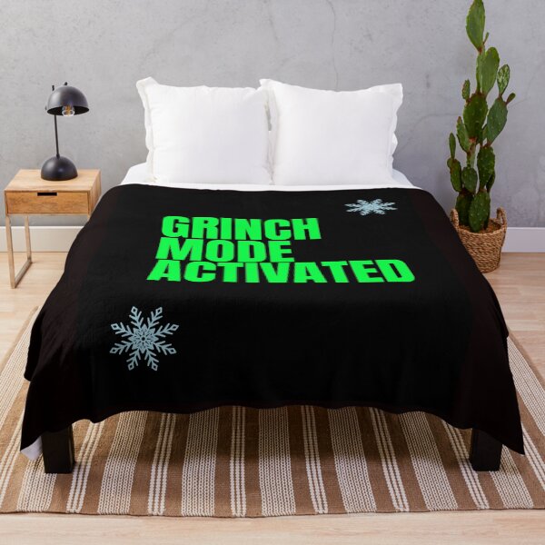 Item preview, Grinch Mode Activated – Funny Christmas Design designed and sold by UrbanFoxMerch.