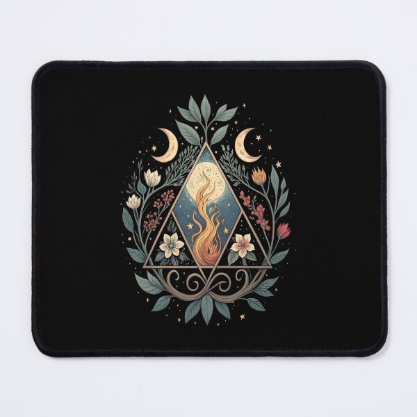 Item preview, Floral Alchemy Emblem designed and sold by SolombraArt.