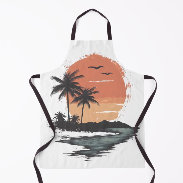 Item preview, Tropical Sunset Silhouette designed and sold by CharlieDesings.