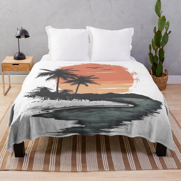 Item preview, Tropical Sunset Silhouette designed and sold by CharlieDesings.