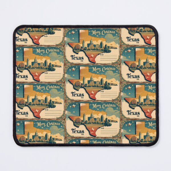 Item preview, Merry Christmas From Texas USA Postcard Greetings Retro Travel Vintage designed and sold by TravelPostcardGems.