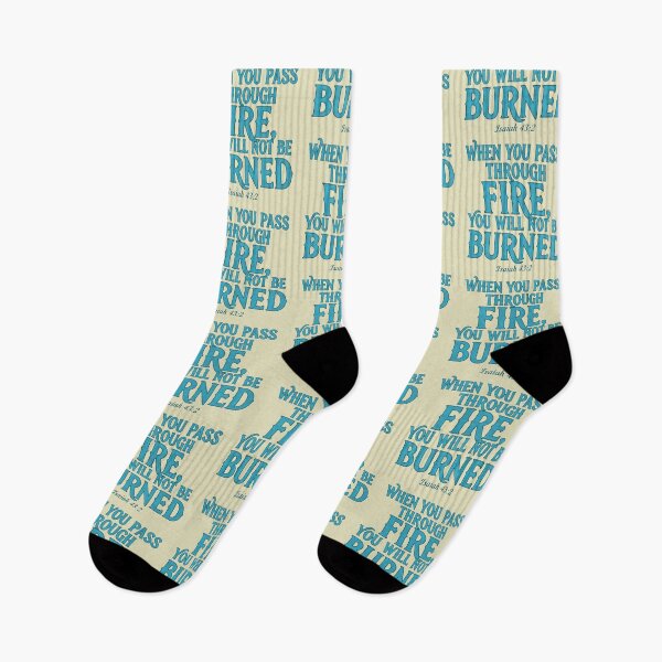 Item preview, Quote from bible, Isaiah 43:2 designed and sold by Javier Narváez Solarte.