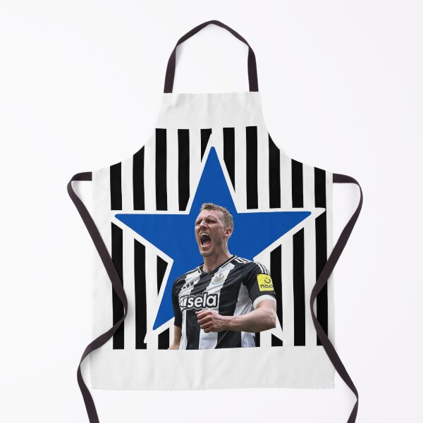Item preview, Newcastle United Blue Star Fan Art – Big Dan Burn Tribute Design designed and sold by Pokah79.