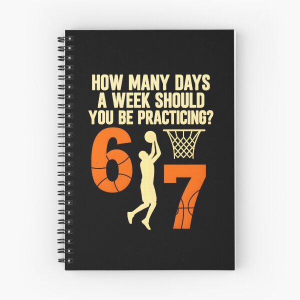 Item preview, How Many Days 6-7 Funny Basketball Meme designed and sold by URGlden.