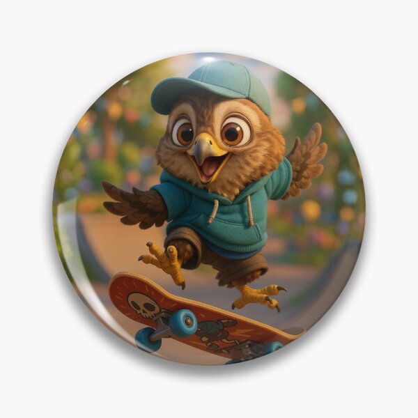 Item preview, Skater Honey Buzzard Hawk designed and sold by Sillytoe.