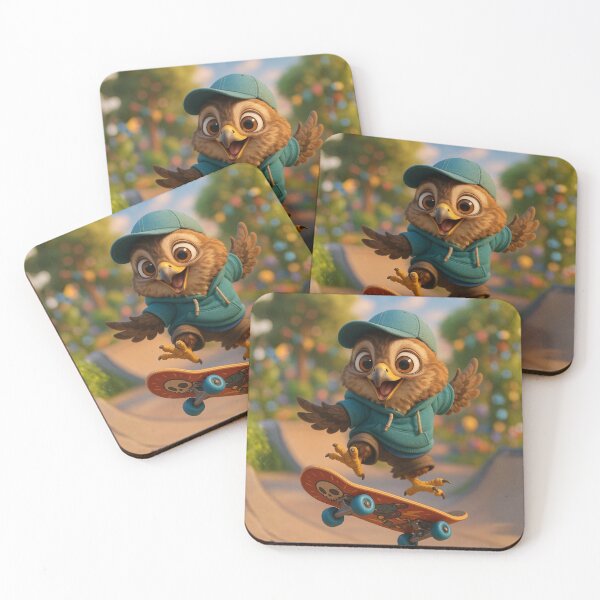 Item preview, Skater Honey Buzzard Hawk designed and sold by Sillytoe.