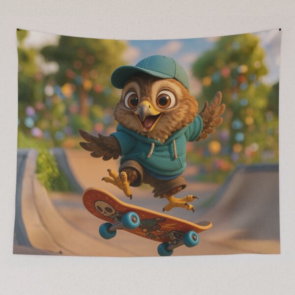 Item preview, Skater Honey Buzzard Hawk designed and sold by Sillytoe.