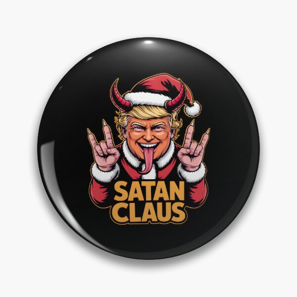 Item preview, Satan Claus Funny Anti-Trump Christmas designed and sold by EthosWear.