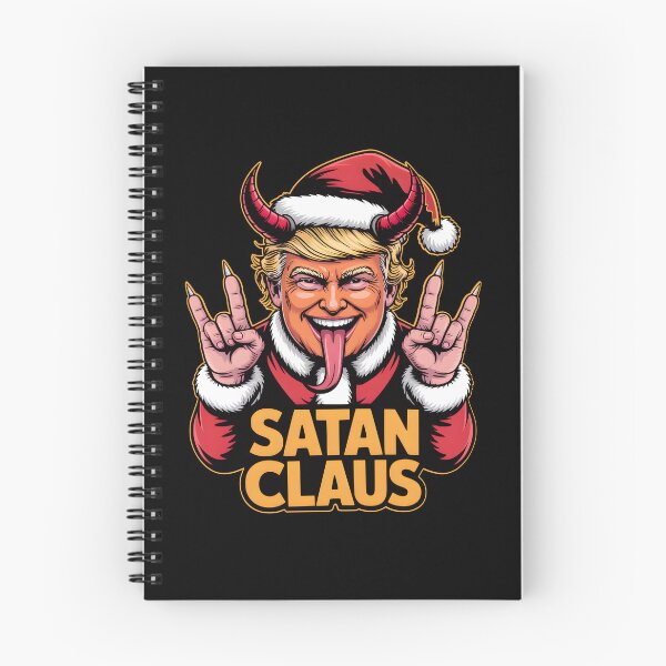 Item preview, Satan Claus Funny Anti-Trump Christmas designed and sold by EthosWear.