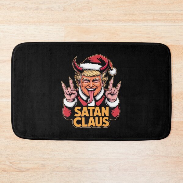 Item preview, Satan Claus Funny Anti-Trump Christmas designed and sold by EthosWear.
