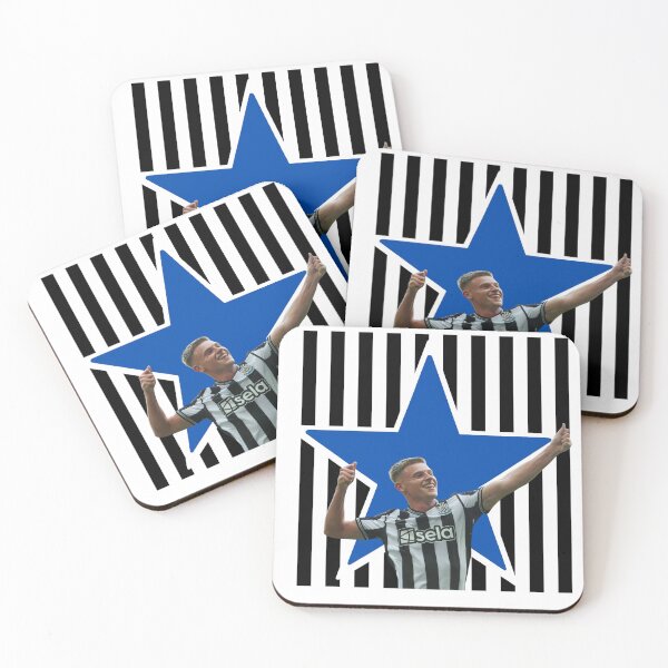 Item preview, Newcastle United Blue Star Fan Art – Harvey Barnes Tribute Design designed and sold by Pokah79.
