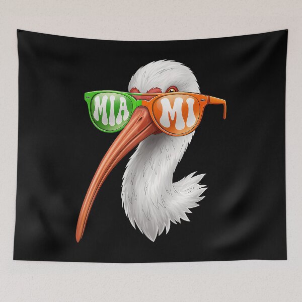 Item preview, Vintage American White Ibis With Sunglasses For designed and sold by TamaraIrma.