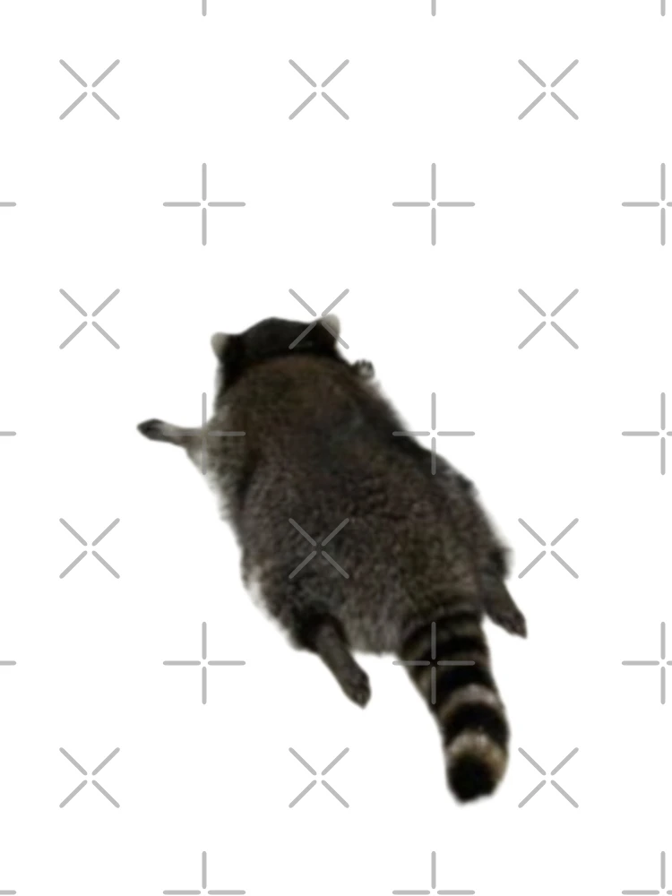 Thumbnail 4 of 4, iPhone Case, Trashed Panda Raccoon Sticker designed and sold by Pattern Unhinged.
