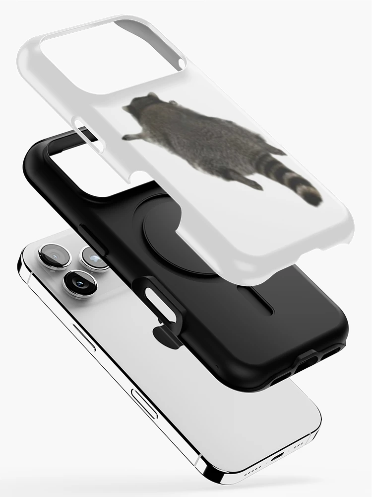 Thumbnail 2 of 4, iPhone Case, Trashed Panda Raccoon Sticker designed and sold by Pattern Unhinged.
