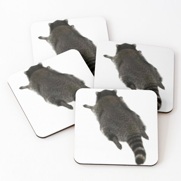 Item preview, Trashed Panda Raccoon Sticker designed and sold by Pattern Unhinged.