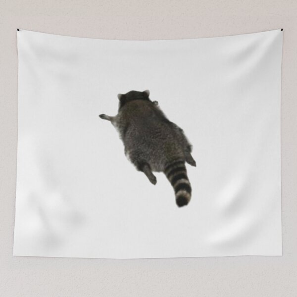 Item preview, Trashed Panda Raccoon Sticker designed and sold by Pattern Unhinged.