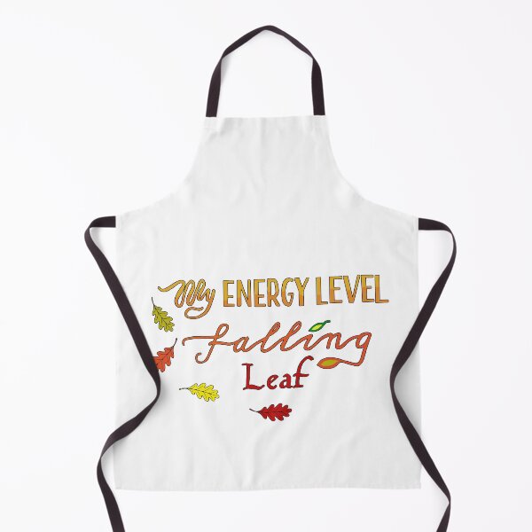 Item preview, My energy level: falling leaf designed and sold by Inkvocation.
