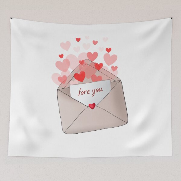 Item preview, Love Envelope with Hearts – “For You” designed and sold by LiudmylaMaika.