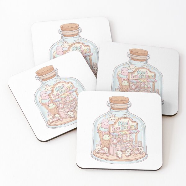 Item preview, Ice cream shop tiny terrarium cottagecore aesthetic kawaii cute designed and sold by CheeseBlueprint.