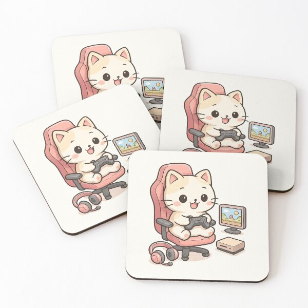 Item preview, Cute Gamer Cat designed and sold by HoopeStylee.