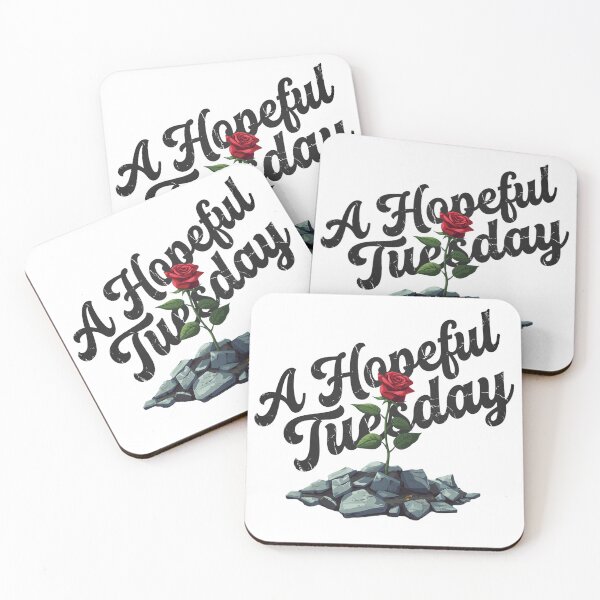 Item preview, A Hopeful Tuesday - Vintage Motivational Typography designed and sold by SplashPixel.