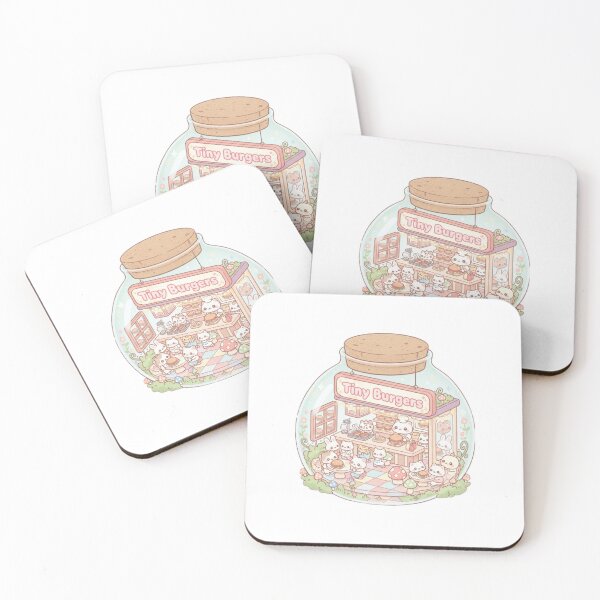 Item preview, Burger shop tiny terrarium cottagecore aesthetic kawaii cute designed and sold by CheeseBlueprint.