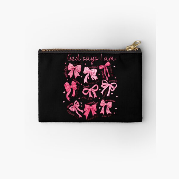 Item preview, God Says I Am Coquette Bow Christian Jesus Faith Bible Verse designed and sold by TamaraIrma.