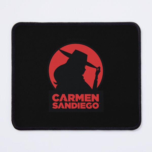 Item preview, Carmen Sandiego - La femme rouge black silhouette designed and sold by Valuxcreates.