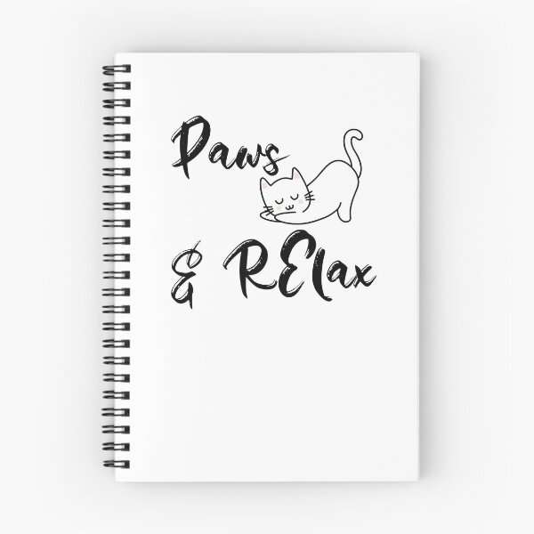 Item preview, Paws & Relax Cute Sleeping Cat Design  designed and sold by TalkTee Me.