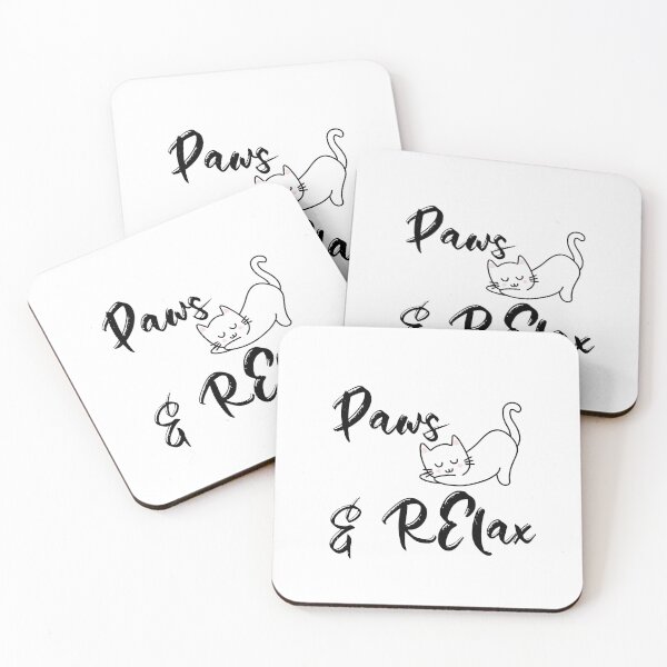 Item preview, Paws & Relax Cute Sleeping Cat Design  designed and sold by TalkTee Me.