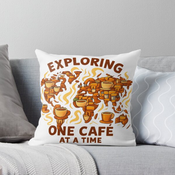 Item preview, Exploring the World One Cafe at a Time Adventure Vintage Travel designed and sold by Retro-Anime9.
