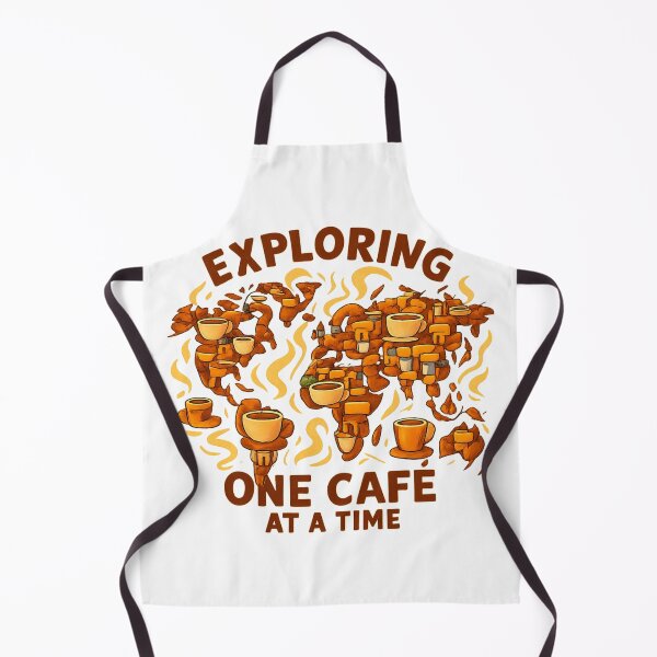 Item preview, Exploring the World One Cafe at a Time Adventure Vintage Travel designed and sold by Retro-Anime9.