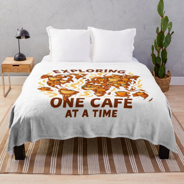 Item preview, Exploring the World One Cafe at a Time Adventure Vintage Travel designed and sold by Retro-Anime9.