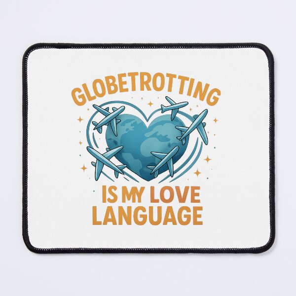 Item preview, Globetrotting Is My Love Language Adventure Vintage Travel designed and sold by Retro-Anime9.