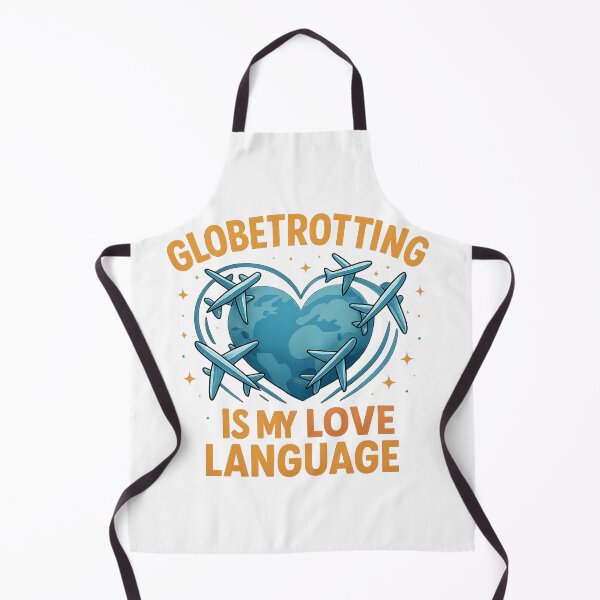 Item preview, Globetrotting Is My Love Language Adventure Vintage Travel designed and sold by Retro-Anime9.