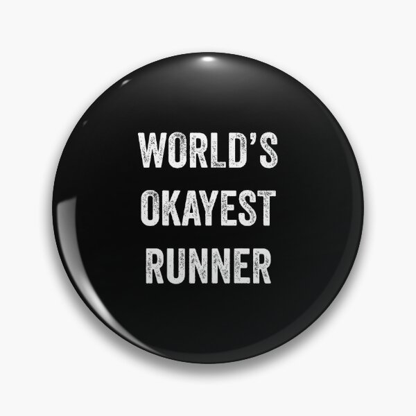 Item preview, World's Okayest Runner Muscle Tank Fitness Gym Workout designed and sold by TamaraIrma.