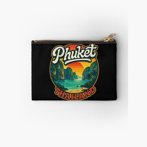Artikelvorschau, Phuket, Thailand – Retro-Reisen entworfen und verkauft von TomFrontierArt.