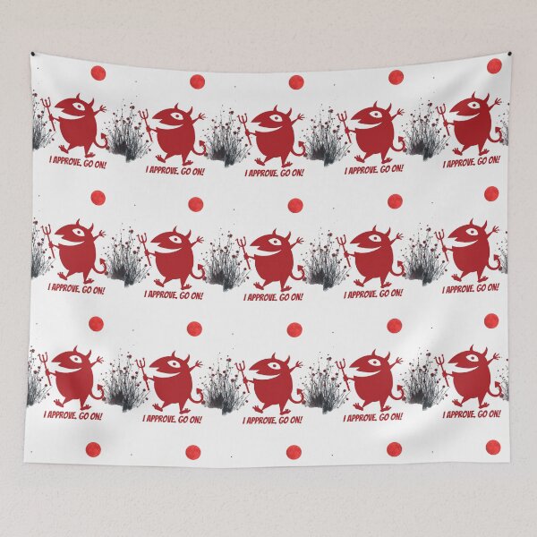 Item preview, happy devil i approve. go on designed and sold by andrestar00.