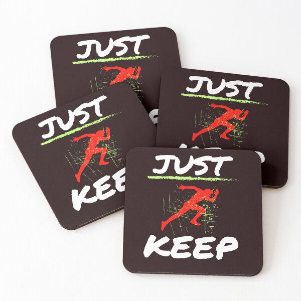 Item preview, Just Keep – Motivational Minimalist Statement Tee designed and sold by SALEX.com.